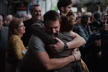 Συνάντηση με πολίτες, από το φωτογραφικό αρχείο των Δημοκρατών.